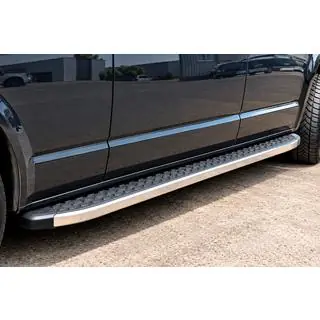 BlackLine side steps (2 stuks, aluminium) foto 1