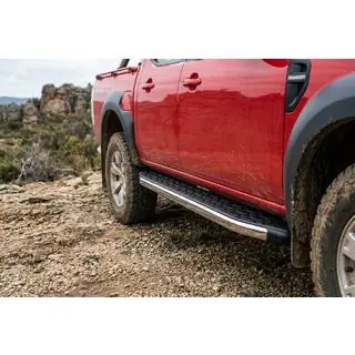 BlackLine zijsteps (2 stuks, aluminium) Mazda BT-50 2007–2012 foto 1
