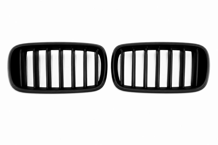 BMW X6 F16 2014–2019 Nierengrille 1-Bar (mat zwart) Image