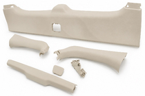 Lexus LX570/450d 2008–2022 Set beige kunststof bekleding, achterzijde foto 2