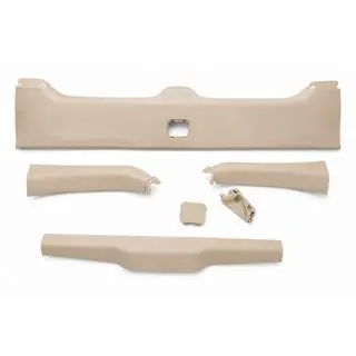 Set beige kunststof bekleding, achterzijde foto 1