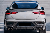 Mercedes GLE Coupé C167 2019– Achterdiffuser van echt carbon foto 1