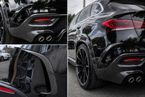 Mercedes GLE Coupé C167 2019– Achterdiffuser van echt carbon foto 2