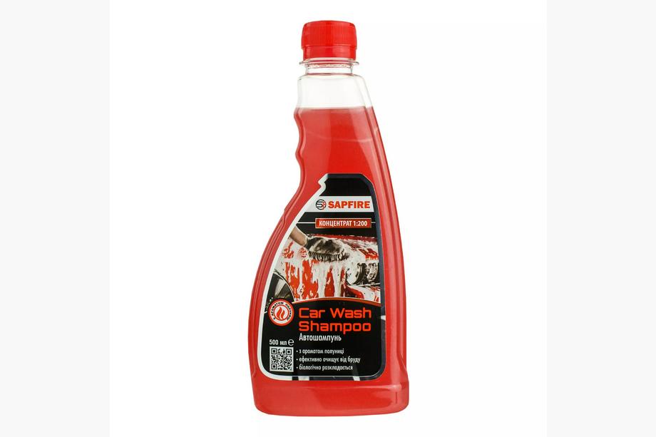 Autoshampoo met aardbeiengeur 500 ml SAPFIRE Image