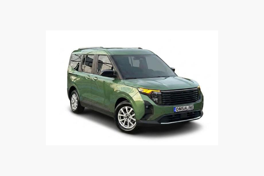 Ford Courier 2023– Chrome beschermstrip voor voorbumper (1 st., RVS) Image