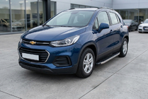 Chevrolet Trax 2012–2023 BlackLine side steps (2 stuks, aluminium) foto 1