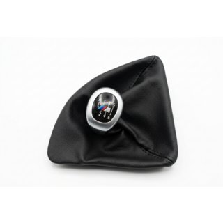 Pookhoes + pookknop OEM V2 (kunstleer) BMW 1 Serie E81/E82/E87/E88 2004–2011 foto 1