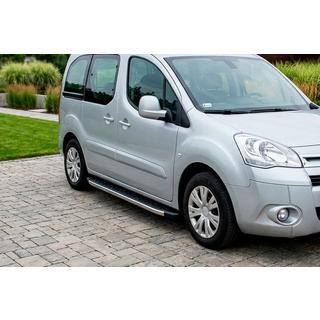 BlackLine side steps (2 stuks, aluminium) Peugeot Partner Tepee 2008–2018 foto 1