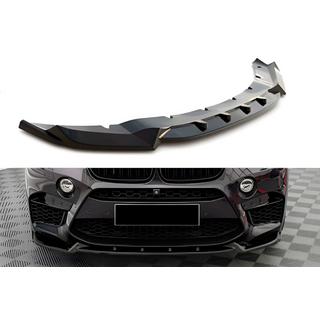 Voorlip spoiler DPT V-2 (voor X6M F86, hoogglans zwart) BMW X6 F16 2014–2019 foto 1