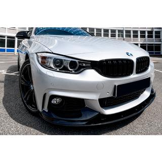 MP-Style voorbumper lip (voor M-Sport, hoogglans zwart) foto 4