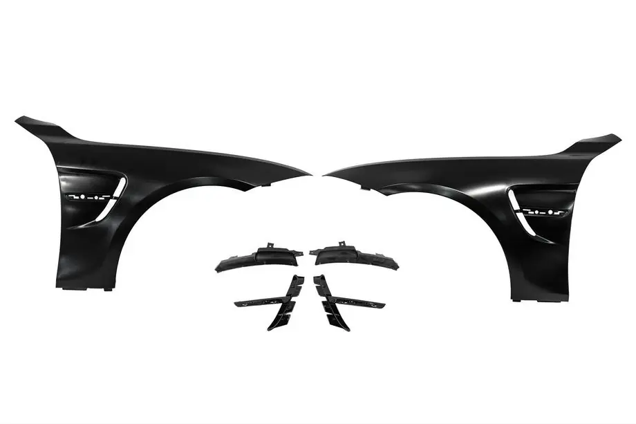 BMW 4 Serie F32/F33/F36 2012–2020 Voorspatborden in F82 M4-stijl (2 stuks) Image