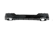 BMW 4-serie G22/23/26 2020– Achterbumperdiffuser met uitlaatsierstukken (voor G22/G23 M-Sport) foto 2