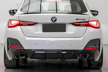 BMW 4-serie G22/23/26 2020– Achterbumper diffuser met uitlaatsierstukken (voor G26 M-Sport) foto 7