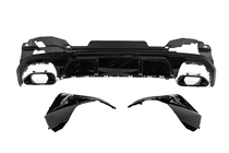 BMW 4-serie G22/23/26 2020– Achterbumper diffuser met uitlaatsierstukken (voor G26 M-Sport) foto 3