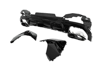 BMW 4-serie G22/23/26 2020– Achterbumper diffuser met uitlaatsierstukken (voor G26 M-Sport) foto 10