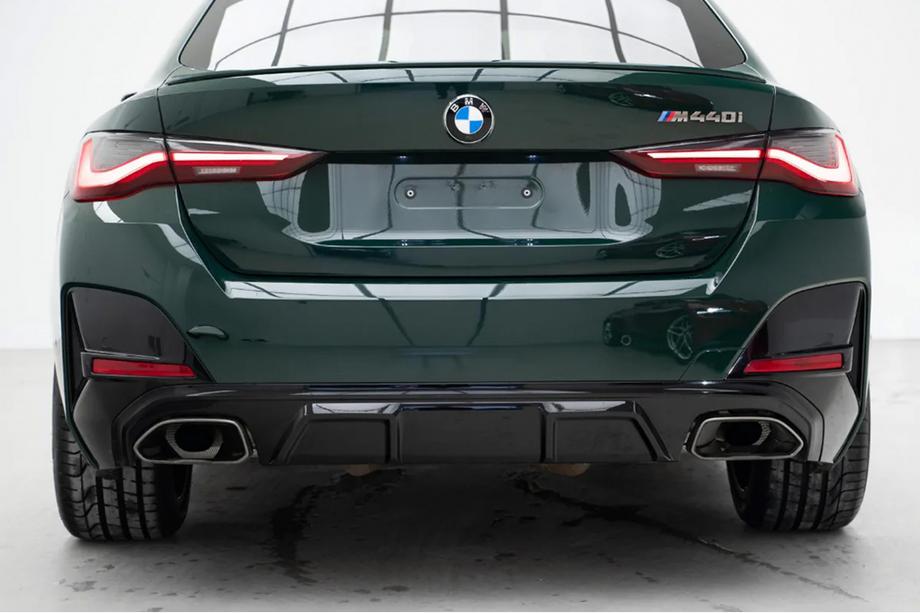 BMW 4-serie G22/23/26 2020– Achterbumper diffuser met uitlaatsierstukken (voor G26 M-Sport) Image