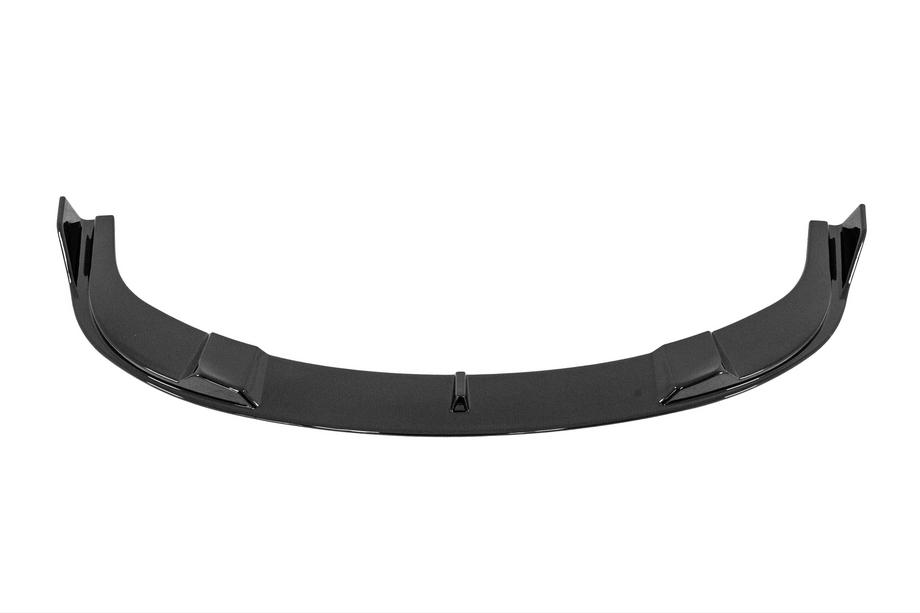 BMW 5 Serie E60/E61 2003–2010 Front bumper lip (voor M-Sport, glanzend zwart) Foto 2
