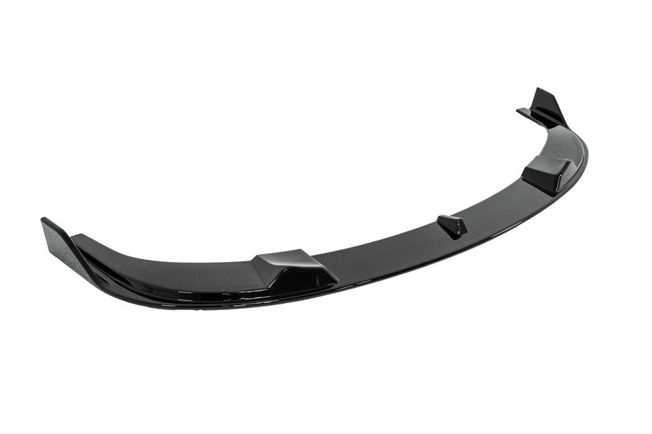 BMW 5 Serie E60/E61 2003–2010 Front bumper lip (voor M-Sport, glanzend zwart) Foto 4