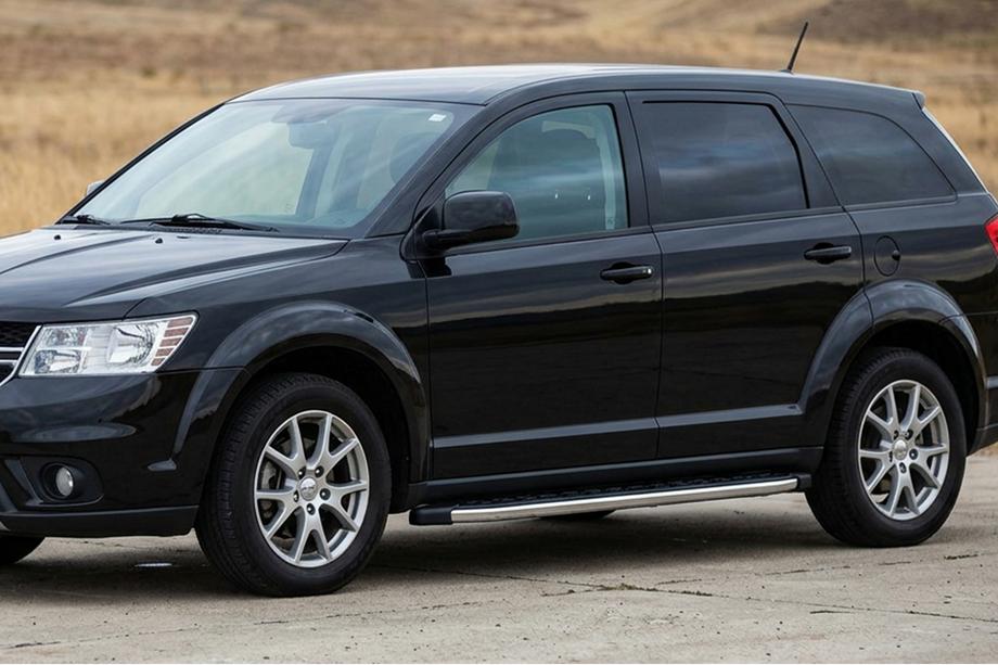 Fiat Freemont 2011–2016 BlackLine side steps (2 stuks, aluminium) Image