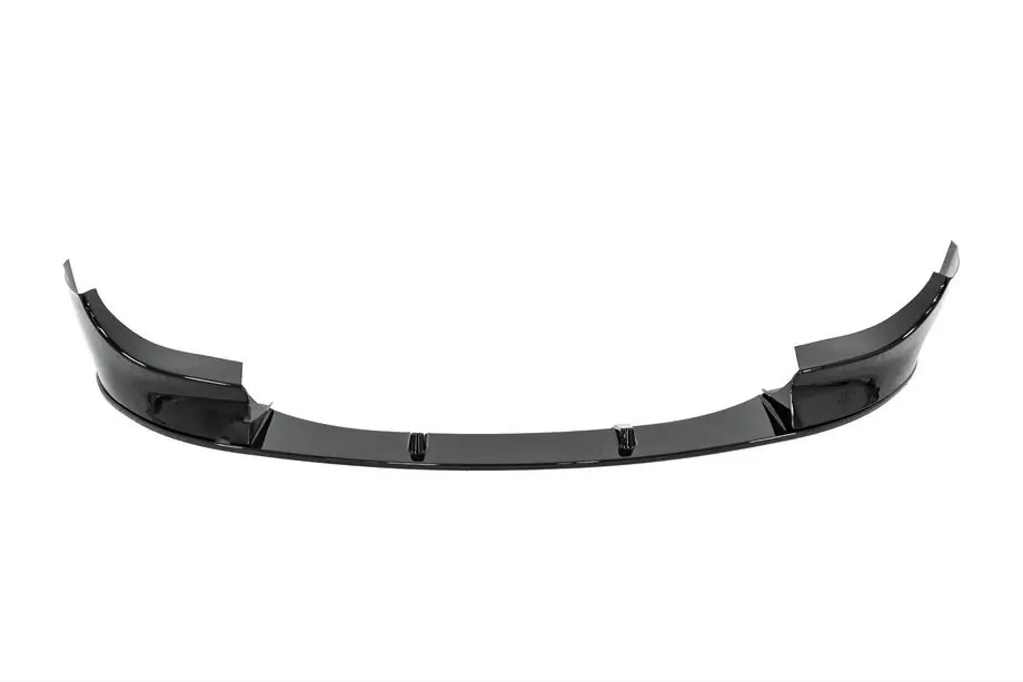BMW 5 Serie E60/E61 2003–2010 Front bumper lip voor M5, hoogglans zwart Foto 1
