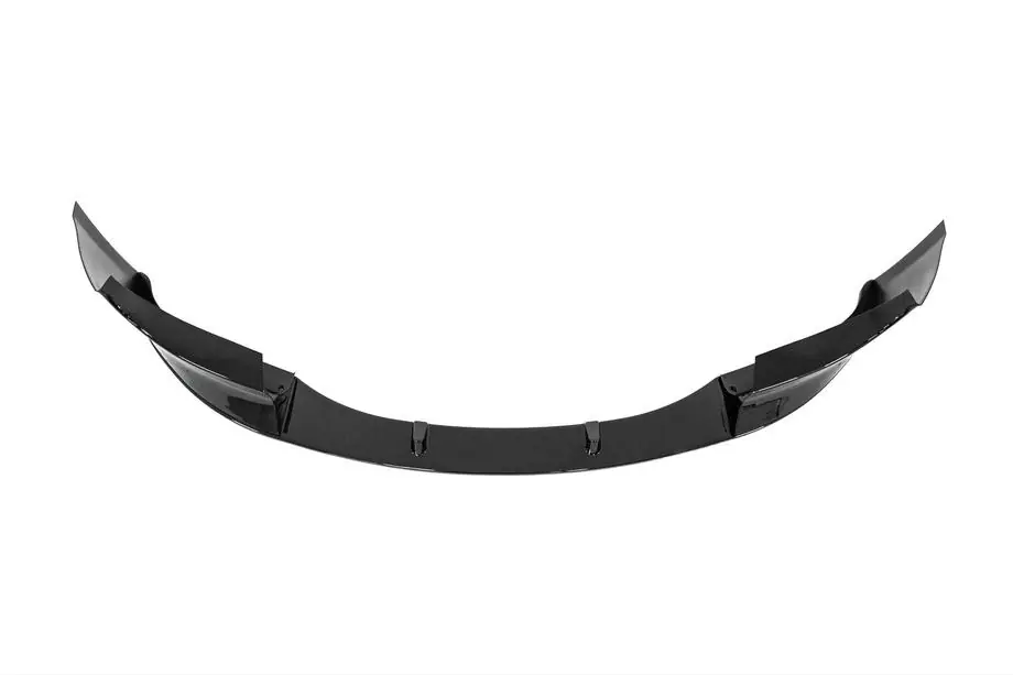 BMW 5 Serie E60/E61 2003–2010 Front bumper lip voor M5, hoogglans zwart Foto 2