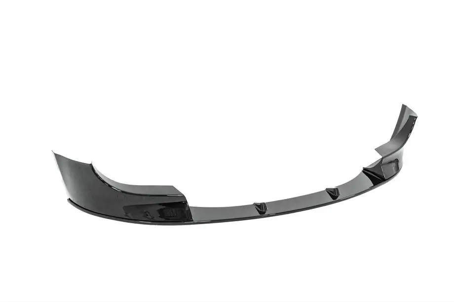 BMW 5 Serie E60/E61 2003–2010 Front bumper lip voor M5, hoogglans zwart Foto 4