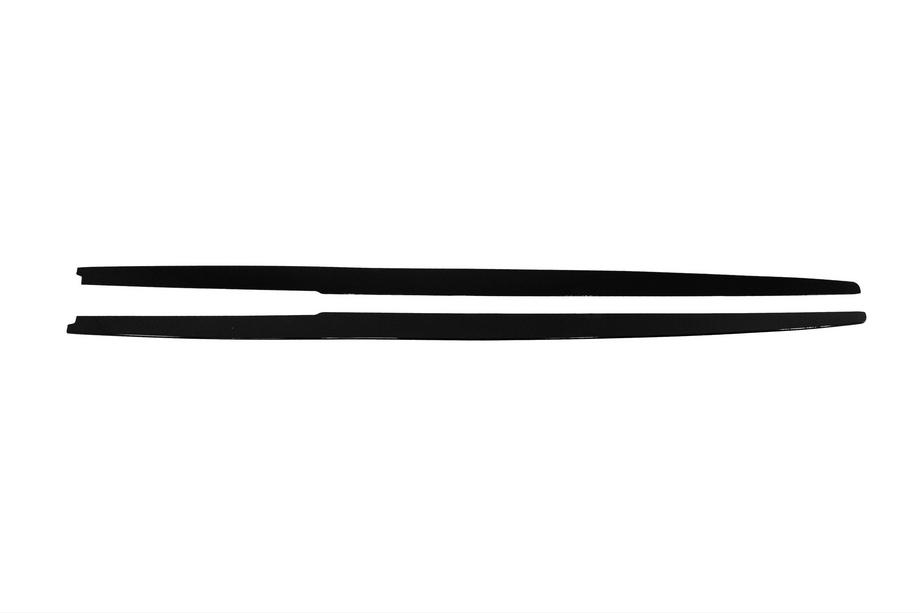 BMW 5 Serie E60/E61 2003–2010 Sideskirts (glanzend zwart) Image
