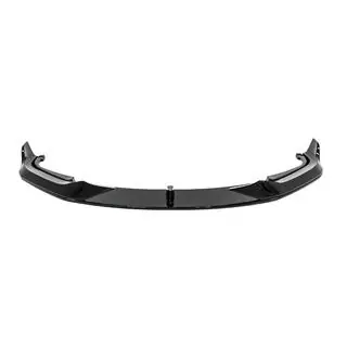 Frontbumper lip spoiler (hoogglans zwart) foto 1