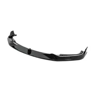 Frontbumper lip spoiler (hoogglans zwart) foto 4