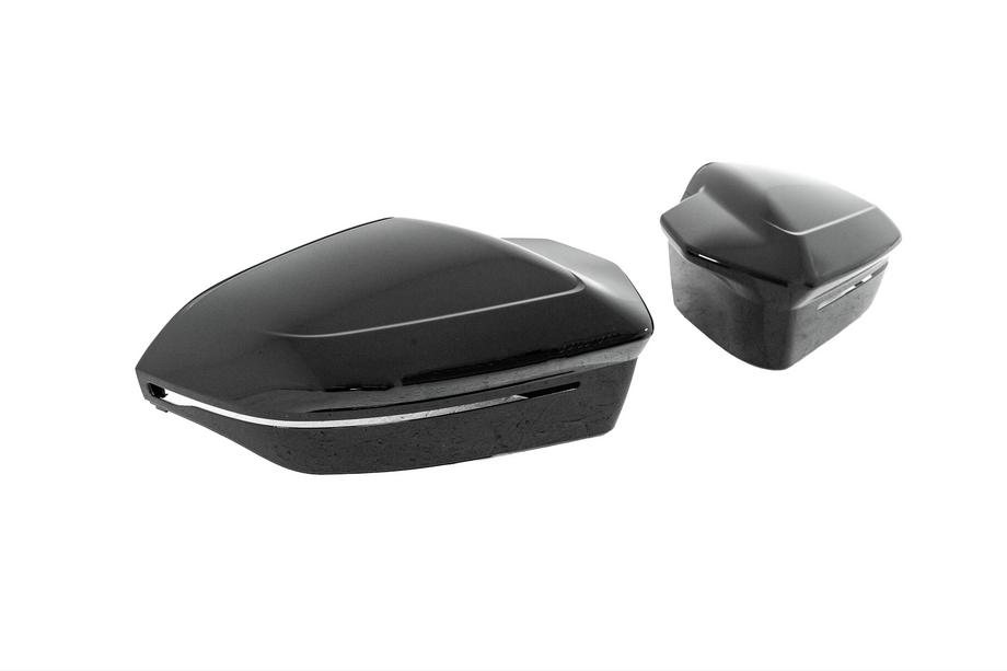 BMW 5/i5 Serie G60/G60E/G61 2023– Spiegelkappen M-Look (met clips, 2 stuks) Foto 4