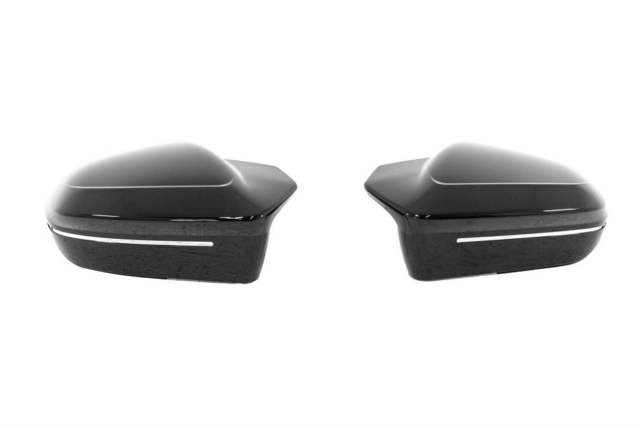 BMW 7 Serie G70/G71 2022– Spiegelkappen M-Look (met clips, 2 stuks) Image