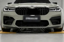 BMW 5 Serie G30/G31 2017–2023 Voorbumper lip Lip CS-Style (voor M5 2020-2023, ABS) foto 1