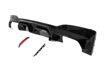BMW 5 Serie G30/G31 2017–2023 Achterbumper diffuser CS-Style (voor M-Sport/M5 F90, ABS) foto 12