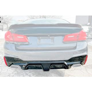 Achterbumper diffuser CS-Style (voor M-Sport/M5 F90, ABS) foto 1