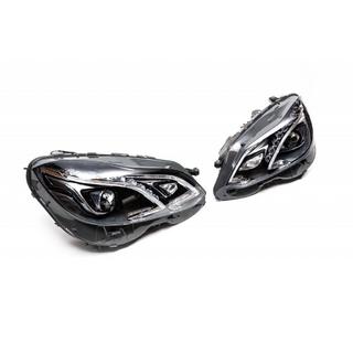 Koplampen voor (2 st., facelift, zonder regeleenheden, voor auto’s met af-fabriek halogeenverlichting) Mercedes E-klasse W212 2009–2016 foto 3