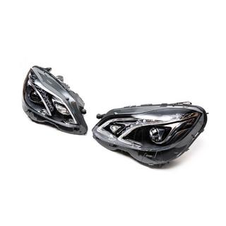 Koplampen voor (2 st., facelift, zonder regeleenheden, voor auto’s met af-fabriek halogeenverlichting) Mercedes E-klasse W212 2009–2016 foto 4