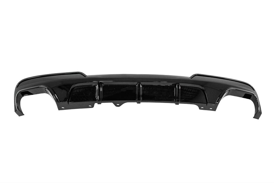 BMW 5 Serie F10/F11 2010–2016 Achterbumperdiffuser voor quad-uitlaat V1 (voor M-Performance) Foto 1