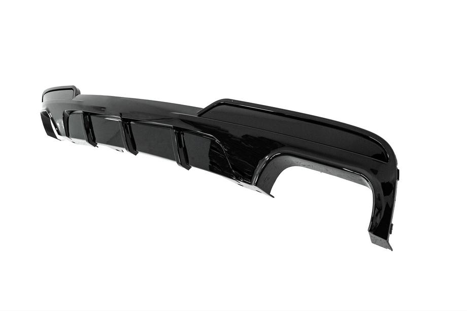 BMW 5 Serie F10/F11 2010–2016 Achterbumperdiffuser voor quad-uitlaat V1 (voor M-Performance) Foto 3
