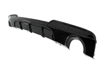 BMW 5 Serie F10/F11 2010–2016 Achterbumperdiffuser voor enkele uitlaat links en rechts (voor M-Performance) foto 3