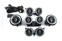 Mercedes E-class W213 2016–2023 LED luchtrooster-deflectoren (64 color) foto 2