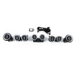LED luchtrooster-deflectoren (64 color) Mercedes E-class W213 2016–2023 foto 1