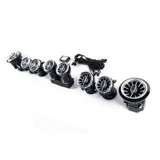 LED luchtrooster-deflectoren (64 color) Mercedes E-class W213 2016–2023 foto 4