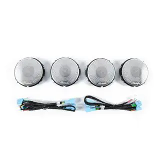Dashboard sierlijstenset met verlichting Burmester Mercedes E-class W213 2016–2023 foto 1