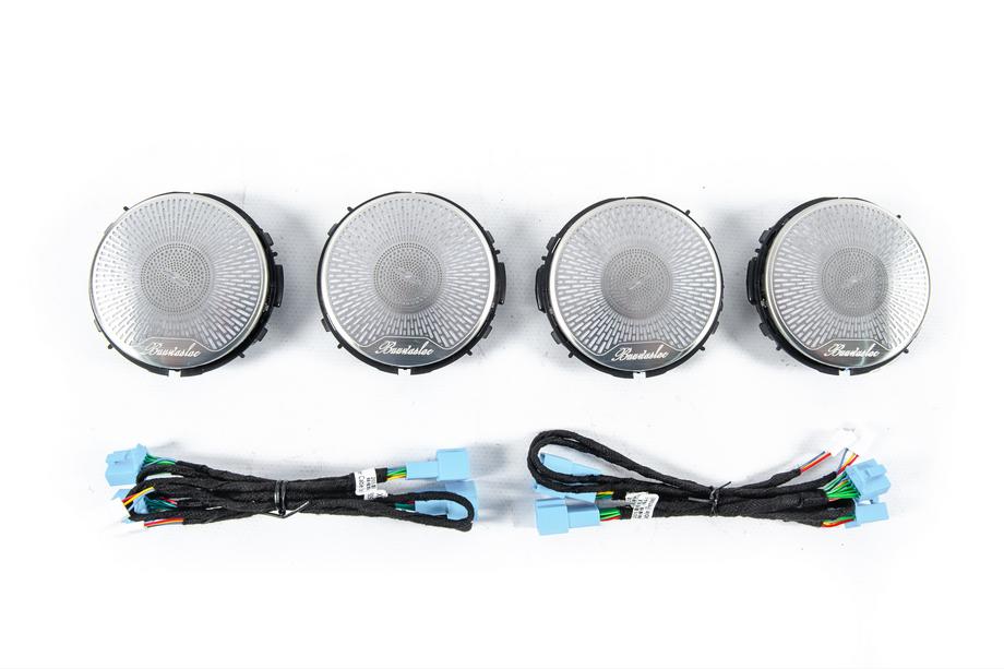 Mercedes E-class W213 2016–2023 Dashboard sierlijstenset met verlichting Burmester Foto 1