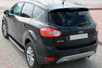 Ford Kuga 2008–2013 BlackLine side steps (2 stuks, aluminium) foto 1