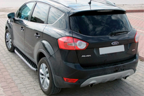 Ford Kuga/Escape 2013–2019 Side steps BlackLine (2 stuks, aluminium) foto 1
