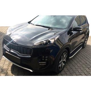 BlackLine side steps (2 stuks, aluminium) Kia Sportage 2010–2015 foto 1