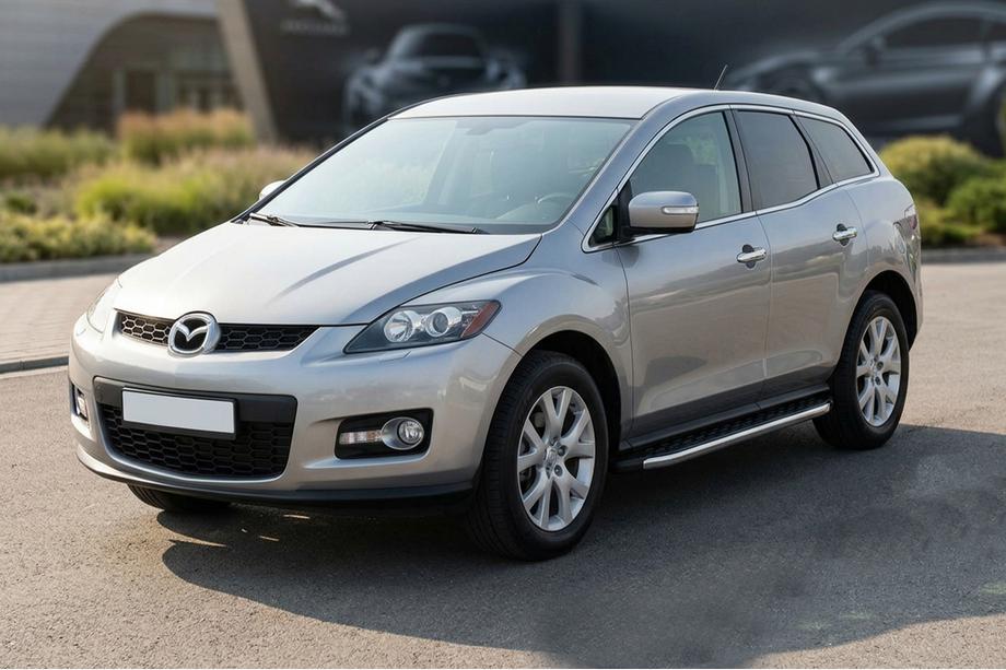 Mazda CX-7 2006–2012 BlackLine side steps (2 stuks, aluminium) Image