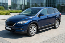 Mazda CX-9 2007–2016 BlackLine side steps (2 stuks, aluminium) foto 1