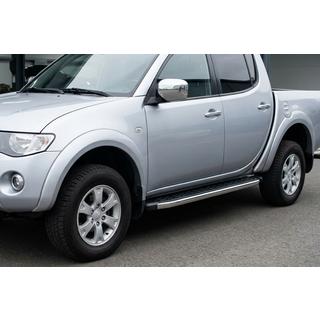 BlackLine side steps (2 stuks, aluminium) Mitsubishi L200 2006–2015 foto 1